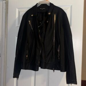 Bellivera Faux Suede Leather Jacket